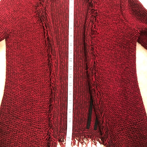 IRO fringe open front boucle jacket - Last Chance - Picture 3 of 7